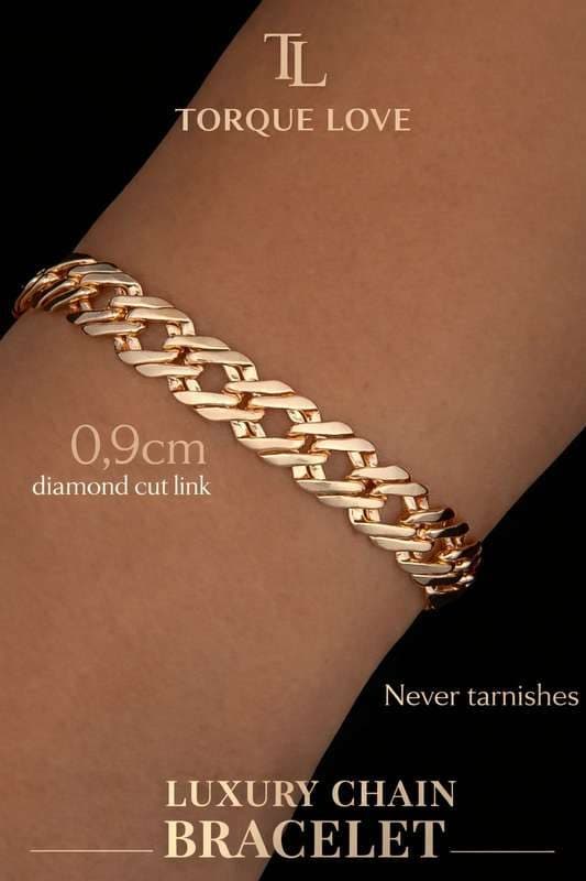 Women's, men's wrist bracelet - double rhombus