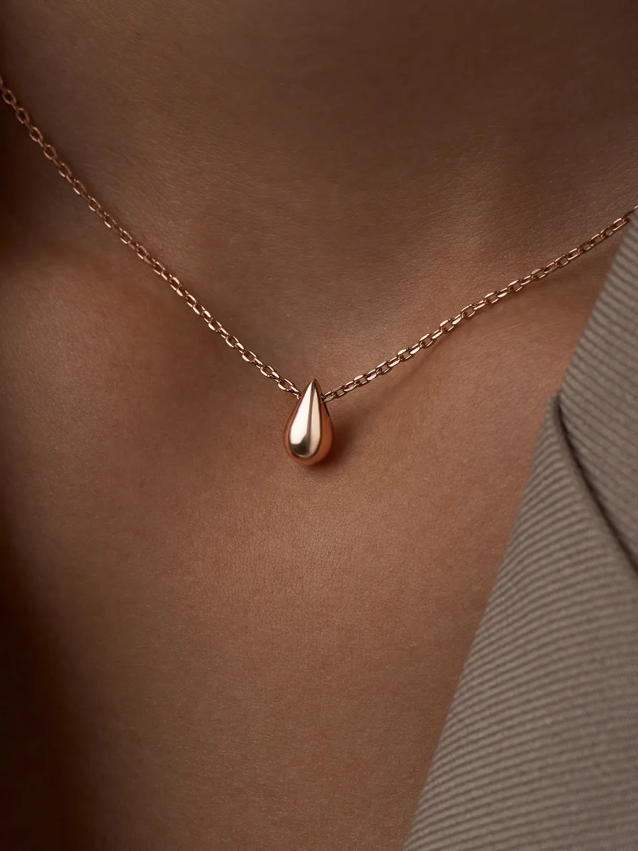 Gold Plated 925 Silver Necklace Chain With - 925 Sterling Silver